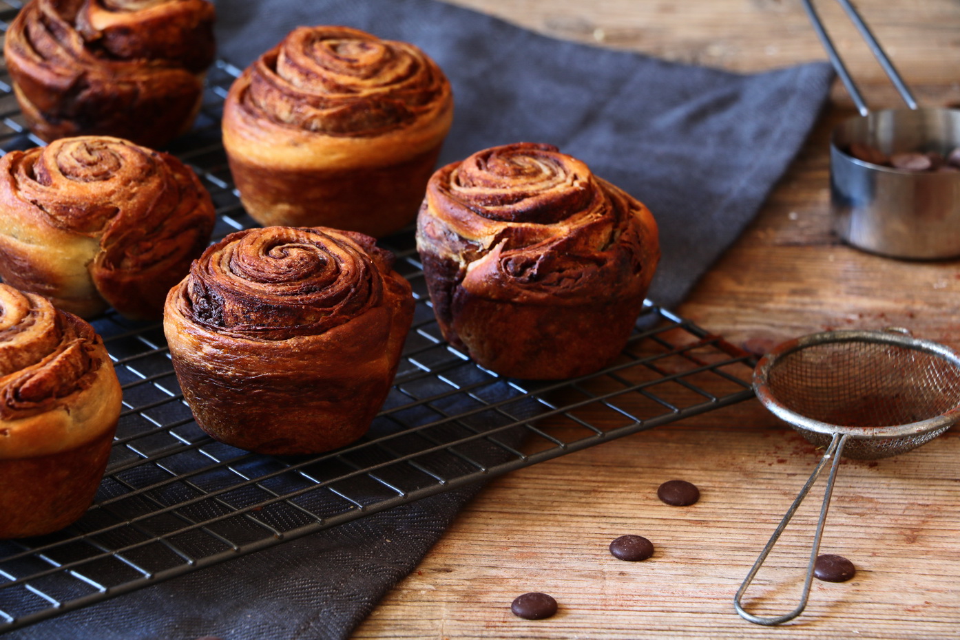 Vegan Chocolate Brioche Muffins - Neta Cooks Vegan Chocolate Brioche Muffins - Neta Cooks