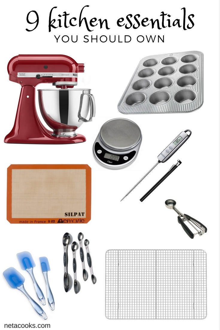 Kitchen Essentials - Neta Cooks